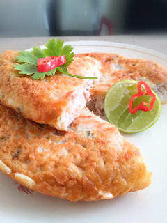 Una foto de Tortillas de Pescado con Verduras 👍🇵🇪