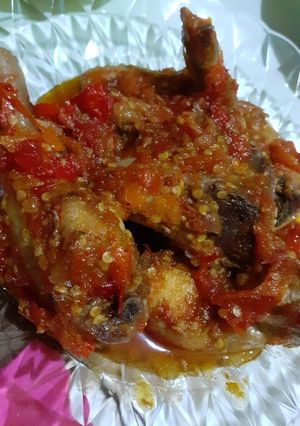 Foto resep Ayam goreng bumbu extra pedas