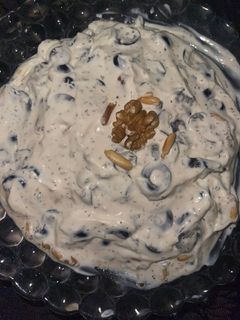 صورة لوصفة لبنة بالجوز والصنوبر