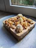 Salted Caramel Apple and Walnut Cheesecake