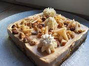 Une photo de dessert philadelphia et noix