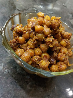 A picture of Masala Chana.