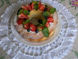 Манник з ягодами без борошна
