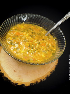 عکسی از دستور سوپ مرغ و جعفری