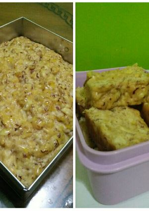 Foto resep Kue bolu pisang kukus tanpa telur