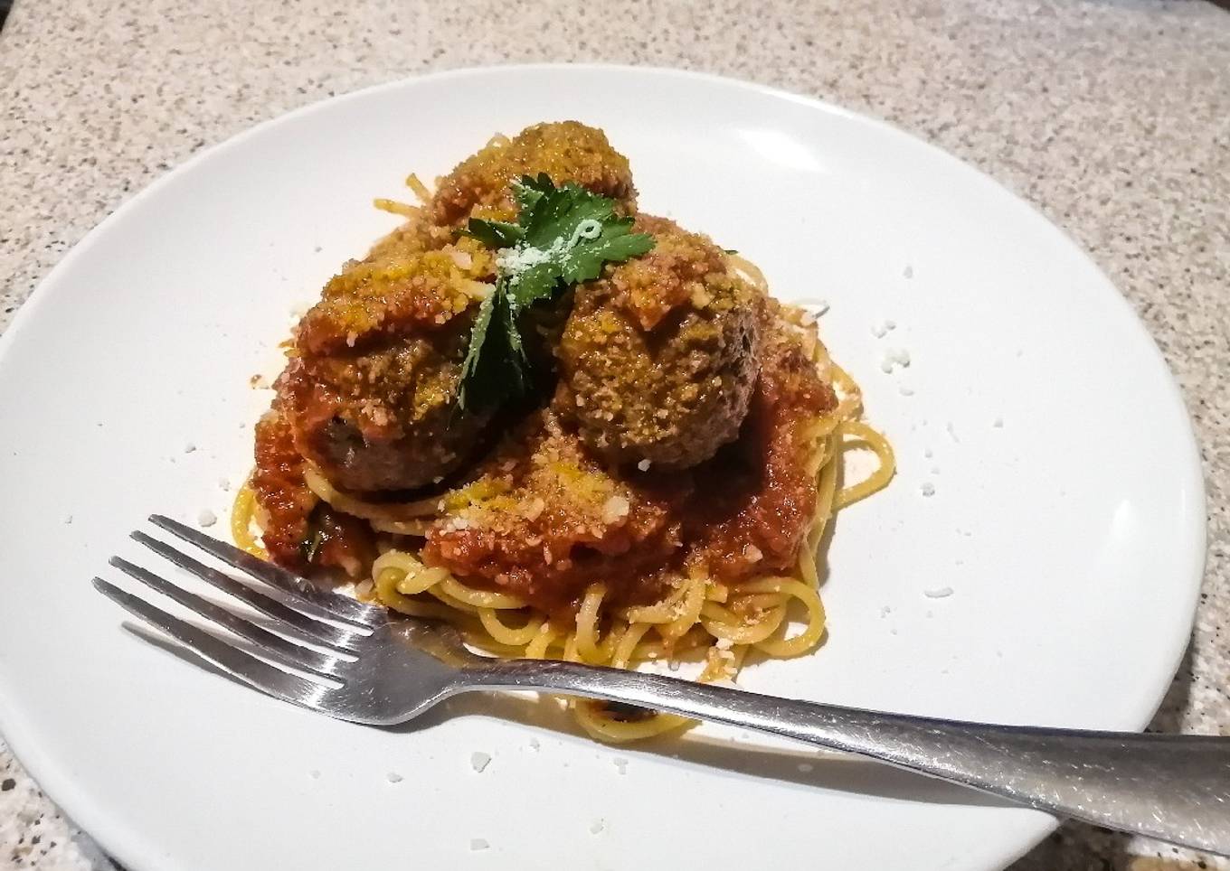 Spaghetti & Meatballs - SA Flair