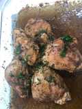 Pollo a las finas hierbas