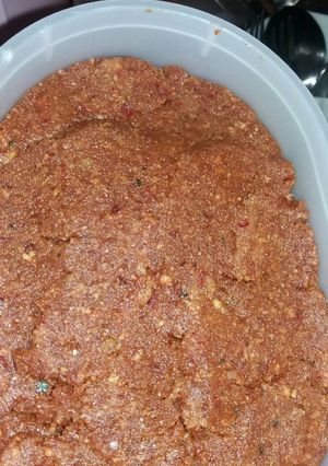 Foto resep Sambel pecel ponorogo