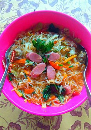Foto resep Ramen Bihun Kuah Kare