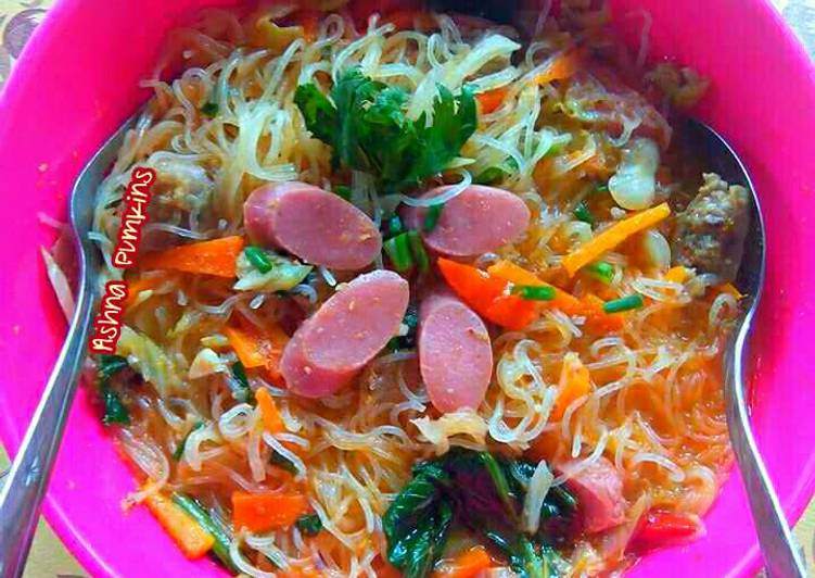 Resep Ramen Bihun Kuah Kare, Sempurna