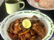 Gambar tumis koyor sapi kecap