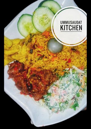 A picture of Vegetable jollof.