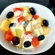 My Nice fruit Mix With Cream