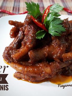 Foto resep Ceker Mercon Pedas Manis