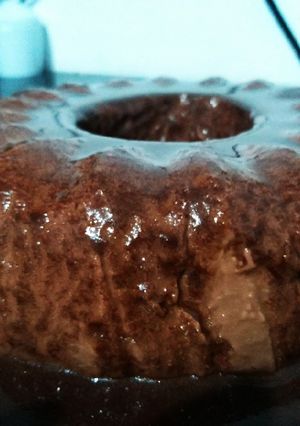 Foto de Pudim de chocolate proteico