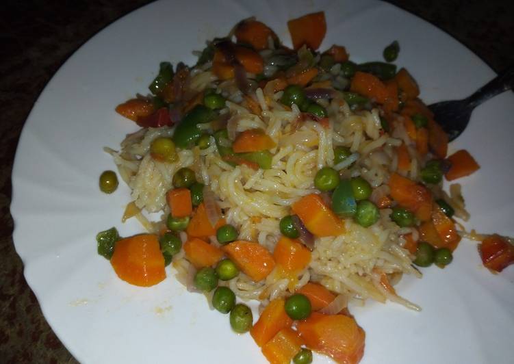 Vegetable spaghetti