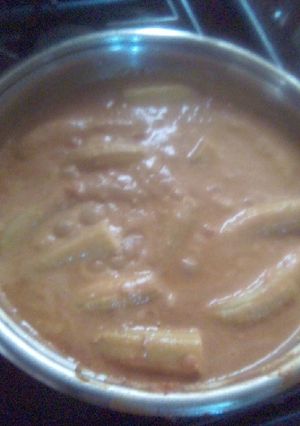 A picture of Matoke kwa Siagi karanga.