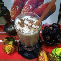 A picture of Date milky  shake.