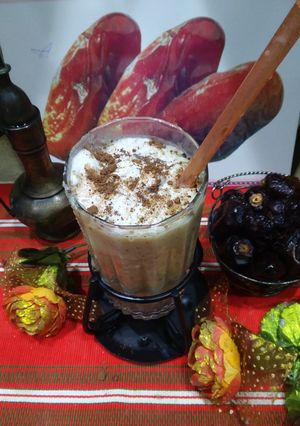 A picture of Date milky  shake.