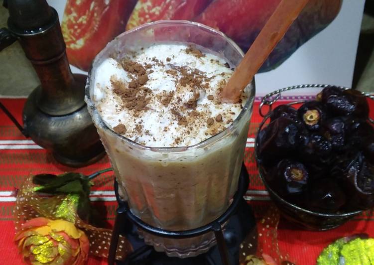 How to Prepare Ultimate Date milky  shake