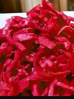 عکسی از دستور ترشی کلم قرمز