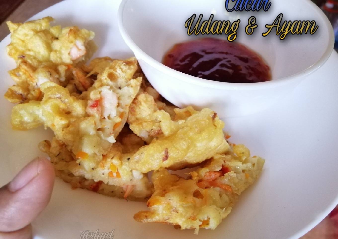 Kaldu ayam dan udang