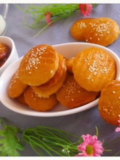 عکسی از دستور نان چای قزوین (با روغن مایع)