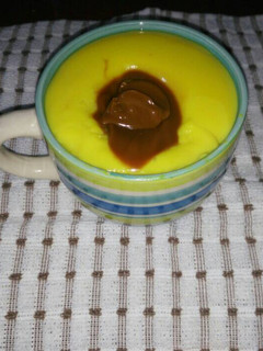 Una foto de Crema de vainilla