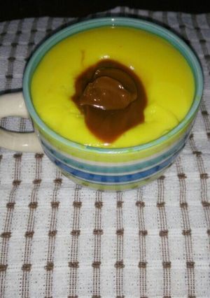 Una foto de Crema de vainilla