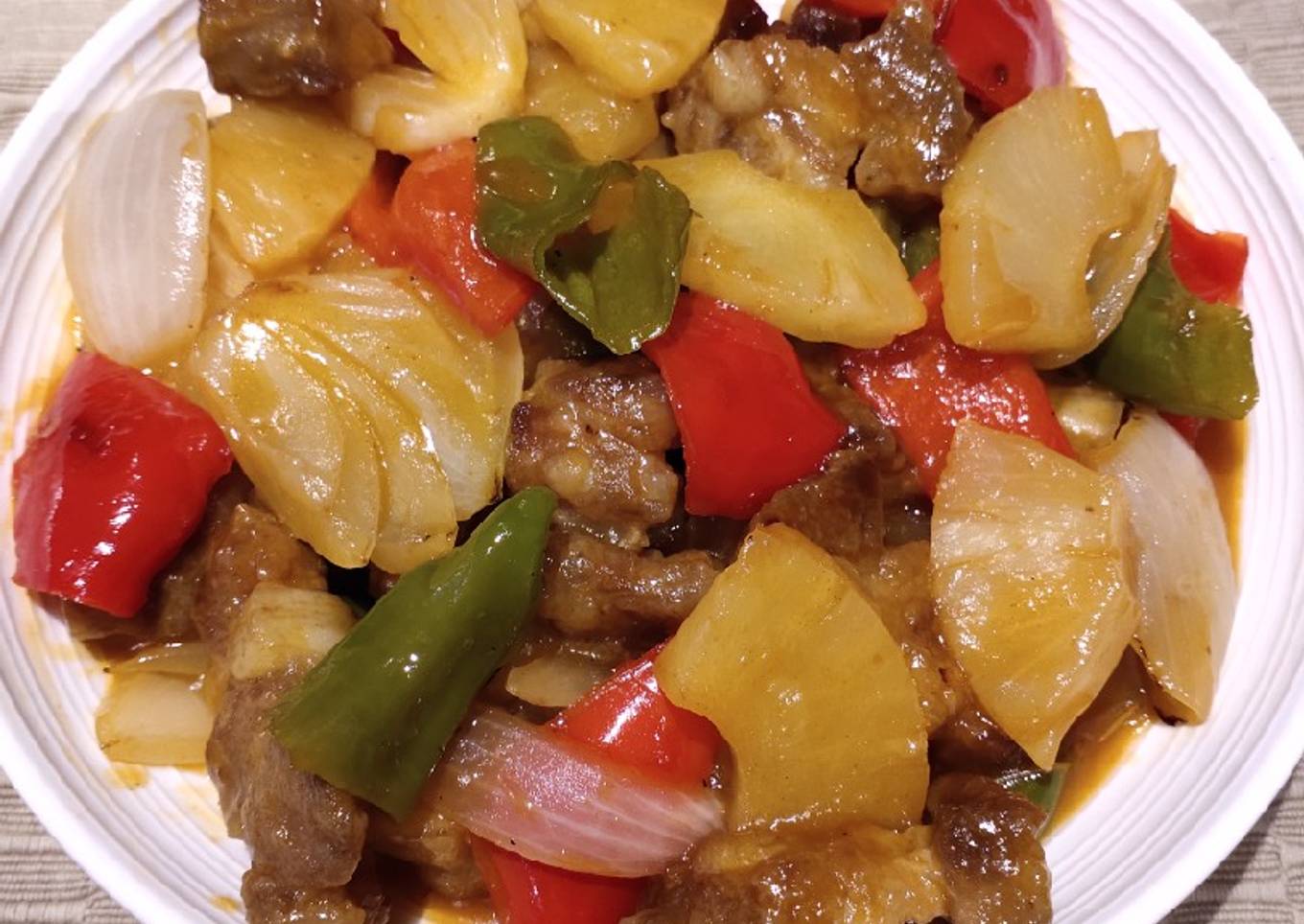 Sweet and Sour Pineapple Ribs