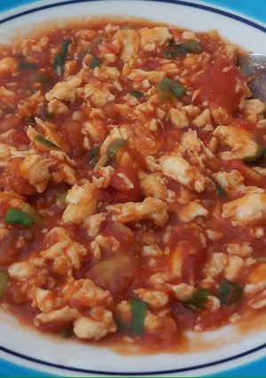 Foto resep Telur tomat
