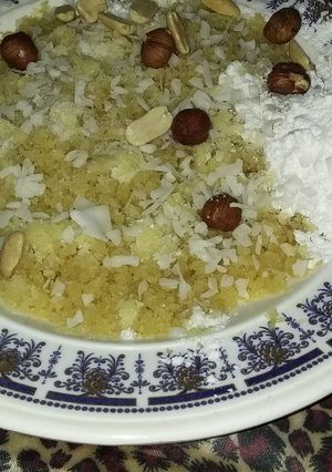 صورة لوصفة الكسكسي في البيت