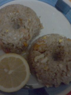Una foto de Arroz frito con camarones