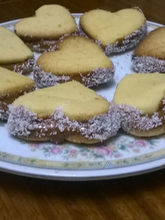 Una foto de Alfajores de maizena