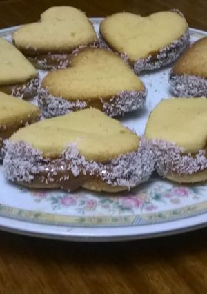 Una foto de Alfajores de maizena