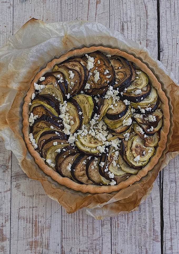 Una foto de Pastel de verduras
