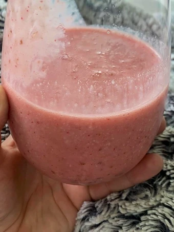 Simple Way Make Recipe Strawberry banana coconut healthy smoothie that is Awesome, Perfect}