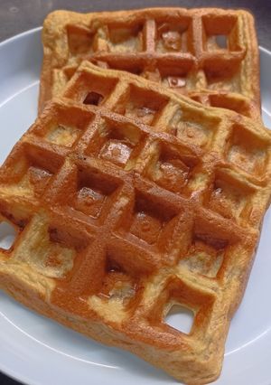 Foto resep Homemade Waffle (with toaster)