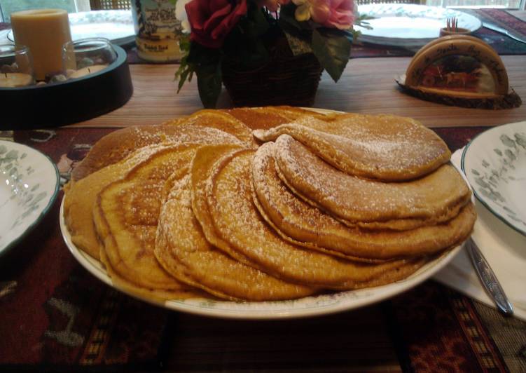 Recipe of Perfect Pumpkin Pie Pancakes