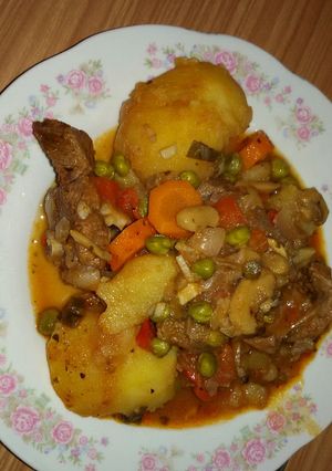 A picture of Grandma's Lamb Stew.