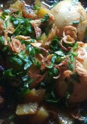 Foto resep Telor bistik banjar