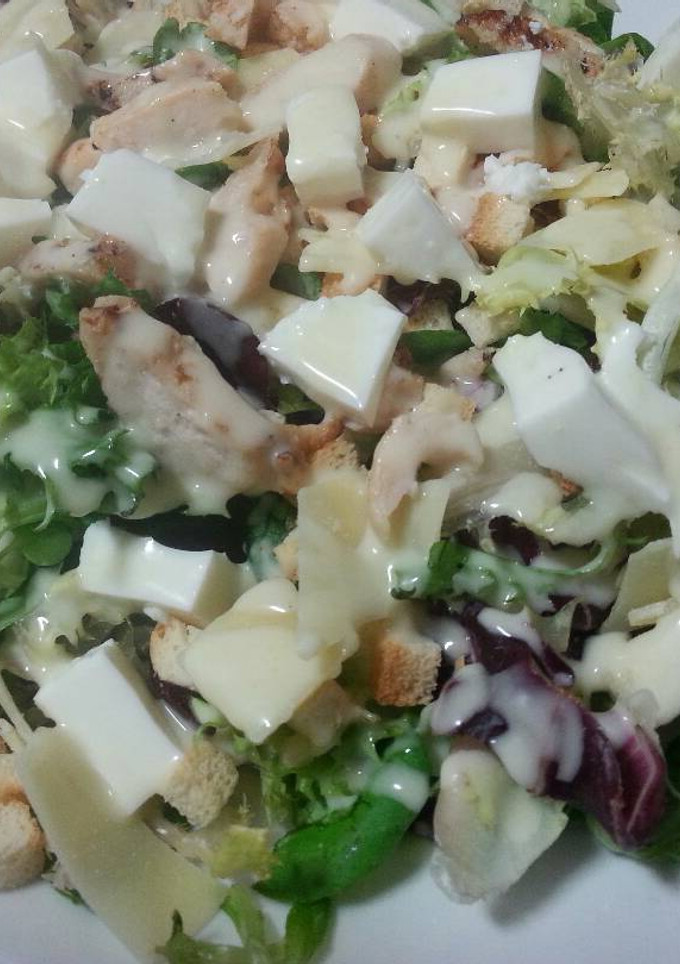 Una foto de Ensalada césar