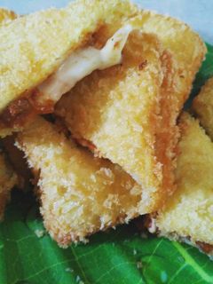 Foto resep Roti goreng pizza