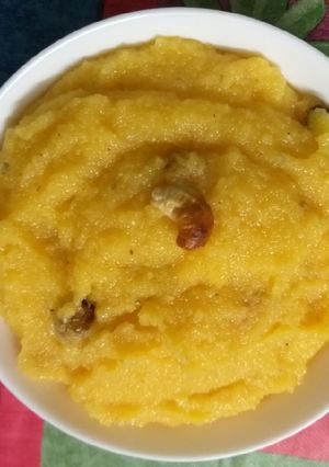 A picture of Ravva kesari.