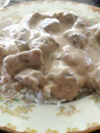 Recipe Beef stroganoff the So Delicious Tasty