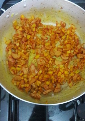 عکسی از دستور سوسیس بندری