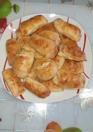 عکسی از دستور کیک کروسان😋