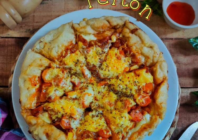 Resep Pizza Teflon, Enak Banget