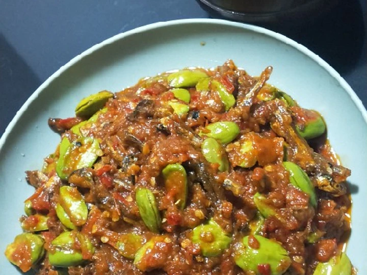 Easy Steps to Prepare Recipes Sambal Teri Pete the So Delicious Make You Drink.