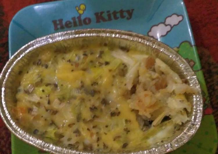 Nasi Panggang Cheesy